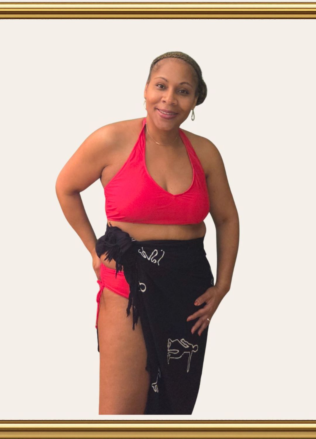 Deanna – Red Swimsuit