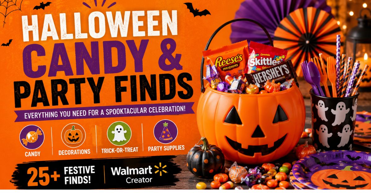 Halloween candy and party finds